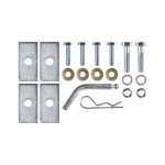 Trailer Tow Hitch Hardware Fastener Kit For 07-12 Lexus ES350 07-11 Toyota Camry 1-1/4" Receiver