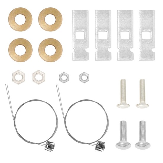 Trailer Tow Hitch Hardware Fastener Kit For 09-13 Subaru Forester All Styles 1-1/4" Receiver Class 2