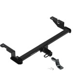 Trailer Tow Hitch For 18-22 Ford EcoSport Class 2 Complete Package w/ Wiring Draw Bar Kit and 2" Ball