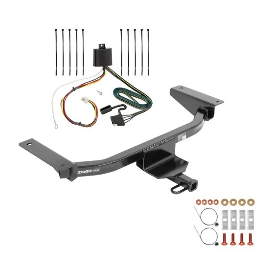 Trailer Hitch w/ Wiring For 16-23 Mazda CX-9 Class 2 1-1/4" Tow Receiver Draw-Tite Tekonsha