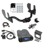 Trailer Hitch Tow Package Prodigy P3 Brake Control For 06-06 Lincoln Mark LT 04-05 Ford F-150 w/ 7-Way RV Wiring 2" Drop Mount 2" Ball Class 4 2" Receiver Draw-Tite Tekonsha