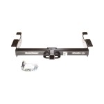 Ultimate Class 5 10K Tow Package For 03-14 Chevy Express GMC Savana 1500 03-24 2500 3500 Trailer Hitch w/ Wiring Dual 2" and 2-5/16" Ball 2" Drop Mount Lock Bracket Cover 2" Receiver 