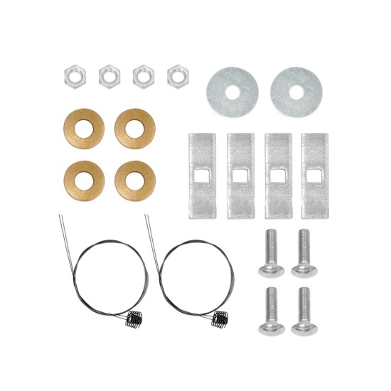 Trailer Tow Hitch Hardware Fastener Kit For 11-18 RAM 1500 19-24 Classic without Factory Receiver Class 5