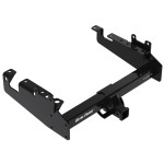 Trailer Tow Hitch For 19-23 Ford F-350 F-450 F-550 Cab and Chassis w/ 2-5/16" and 2" Ball 10" Long 3" Drop Draw Bar and Towing Lock