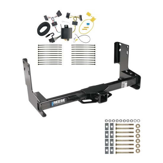 Trailer Hitch w/ Wiring For 07-13 Mercedes-Benz Freightliner Sprinter 07-09 Dodge Sprinter 2500 3500 Class 4 2" Tow Receiver Reese Tekonsha