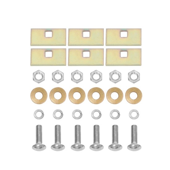 Trailer Tow Hitch Hardware Fastener Kit For 99-02 Dodge Ram 2500 3500 2-1/2" Receiver Class V