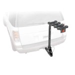 Trailer Hitch w/ 4 Bike Rack For 14-23 Jeep Cherokee Trailhawk Approved for Recreational & Offroad Use Carrier for Adult Woman or Child Bicycles Foldable