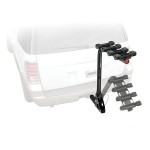 Trailer Hitch w/ 4 Bike Rack For 11-22 Dodge Durango Jeep Grand Cherokee 2022 WK Old Body Style Approved for Recreational & Offroad Use Carrier for Adult Woman or Child Bicycles Foldable