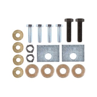 Front Mount Trailer Tow Hitch Hardware Fastener Kit For 94-02 Dodge Ram 1500 2500 3500