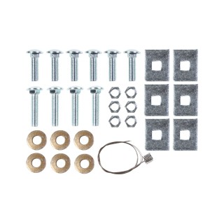 Front Mount Trailer Tow Hitch Hardware Fastener Kit For 88-00 Chevy GMC C/K 1500 2500 3500 Suburban Yukon Tahoe