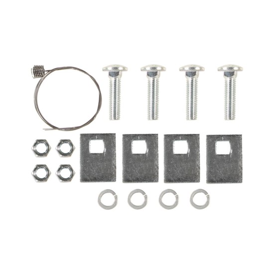 Front Mount Trailer Tow Hitch Hardware Fastener Kit For 10 Dodge Ram 3500 11-12 Ram 3500