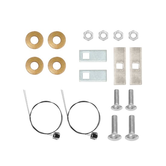 Front Mount Trailer Tow Hitch Hardware Fastener Kit For 15-24 Chevy Colorado GMC Canyon