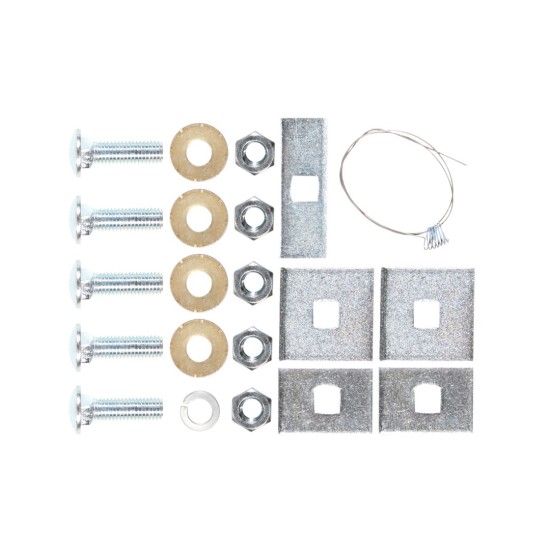 Trailer Tow Hitch Hardware Fastener Kit For 04-07 Ford Freestar Mercury Mountaineer 2" Receiver Class 3