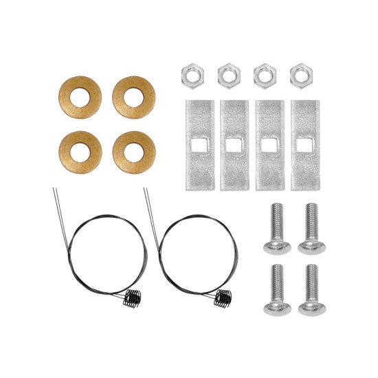 Trailer Tow Hitch Hardware Fastener Kit For 15-24 Ford Edge SE SEL Titanium 2" Towing Receiver