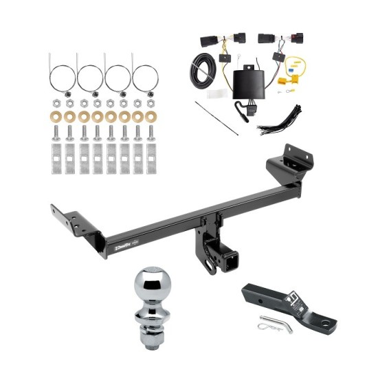 Trailer Tow Hitch For 19-23 Lincoln Nautilus Complete Package w/ Wiring and 1-7/8" Ball