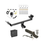 Trailer Tow Hitch For 19-24 Ford Edge Titanium Models Only Deluxe Package Wiring 2" Ball and Lock