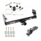 Tow Package For 05-15 Toyota Tacoma Trailer Hitch w/ Wiring 2" Drop Mount 2" Ball 2" Receiver 