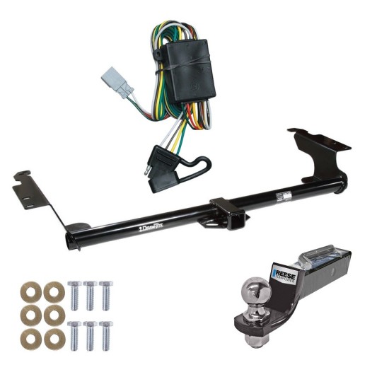 Tow Package For 99-04 Honda Odyssey Trailer Hitch w/ Wiring 2" Drop Mount 2" Ball 2" Receiver 