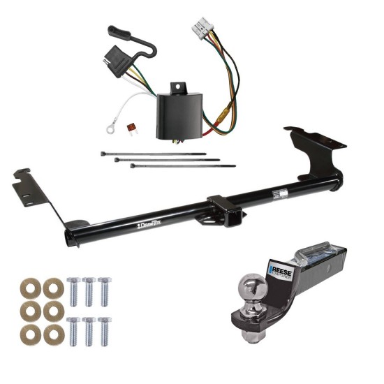 Tow Package For 05-10 Honda Odyssey Trailer Hitch w/ Wiring 2" Drop Mount 2" Ball 2" Receiver 