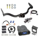 Trailer Hitch Tow Package Prodigy P3 Brake Control For 05-15 Nissan Xterra w/ 7-Way RV Wiring 2" Drop Mount 2" Ball Class 4 2" Receiver Reese Tekonsha