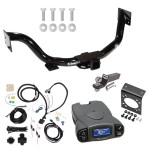 Trailer Hitch Tow Package Prodigy P3 Brake Control For 03-06 KIA Sorento w/ 7-Way RV Wiring 2" Drop Mount 2" Ball Class 4 2" Receiver Reese Tekonsha