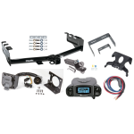 Trailer Hitch Tow Package Prodigy P3 Brake Control For 07-13 Chevrolet Silverado GMC Sierra 1500 w/ 7-Way RV Wiring 2" Drop Mount 2" Ball Class 4 2" Receiver Draw-Tite Tekonsha