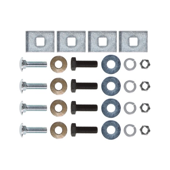 Trailer Tow Hitch Hardware Fastener Kit For 99-13 Chevy Silverado GMC Sierra 1500 and 99-04 2500 LD