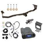 Trailer Hitch Tow Package Prodigy P3 Brake Control For 07-12 Hyundai Veracruz w/ 7-Way RV Wiring 2" Drop Mount 2" Ball Class 4 2" Receiver Reese Tekonsha