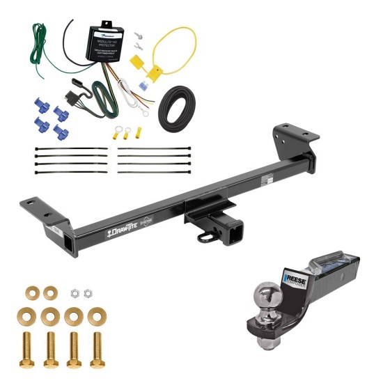 Tow Package For 22-22 Lexus RX350 Trailer Hitch w/ Wiring 2" Drop Mount 2" Ball 2" Receiver 