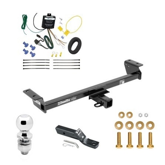 Trailer Tow Hitch For 2022 Lexus RX350 Complete Package w/ Wiring and 2" Ball