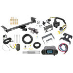 Trailer Hitch Tow Package Prodigy P3 Brake Control For 16-22 Lexus RX350 16-21 RX450h w/ 7-Way RV Wiring 2" Drop Mount 2" Ball Class 3 2" Receiver Draw-Tite Tekonsha