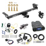 Trailer Hitch Tow Package Prodigy P3 Brake Control For 2022 Lexus RX350 Except F Sport Models w/ 7-Way RV Wiring 2" Drop Mount 2" Ball Class 3 2" Receiver Draw-Tite Tekonsha