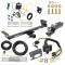 Trailer Hitch Tow Package w/ 7-Way RV Wiring For 22-22 Lexus RX350 w/ 2" Drop Mount 2" Ball Class 3 2" Receiver 