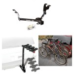 Trailer Hitch w/ 4 Bike Rack For 05-09 Subaru Legacy Outback Sedan and Wagon Approved for Recreational & Offroad Use Carrier for Adult Woman or Child Bicycles Foldable