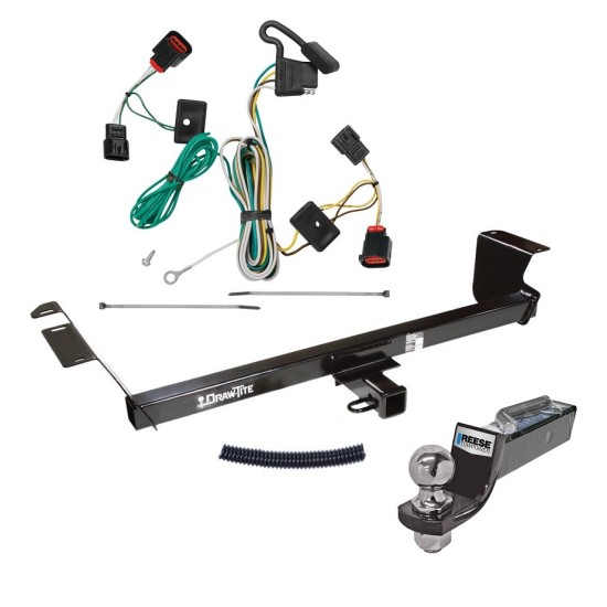 Tow Package For 09-12 Volkswagen Routan Trailer Hitch w/ Wiring 2" Drop Mount 2" Ball 2" Receiver 