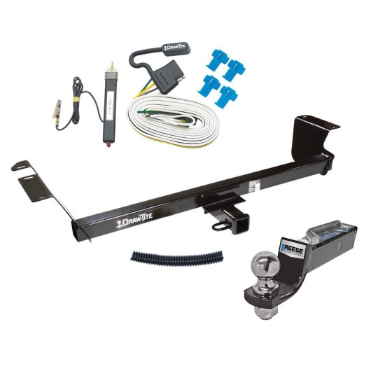 Tow Package For 13-14 Volkswagen Routan (Canada Only) Trailer Hitch w/ Wiring 2" Drop Mount 2" Ball 2" Receiver 