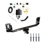 Trailer Hitch w/ Wiring For 15-18 BMW X5 Except M Sport Package Class 4 2" Tow Receiver Tekonsha