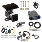 Trailer Hitch Tow Package Prodigy P3 Brake Control For 12-17 Volkswagen Tiguan w/ 7-Way RV Wiring 2" Drop Mount 2" Ball Class 3 2" Receiver Draw-Tite Tekonsha