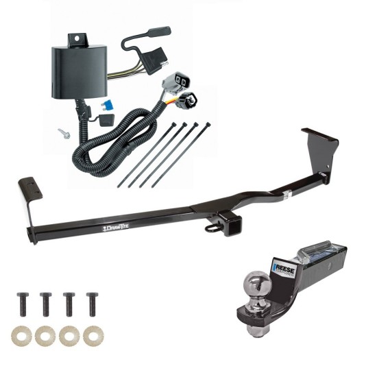 Tow Package For 11-13 KIA Sorento EX SX V6 Trailer Hitch w/ Wiring 2" Drop Mount 2" Ball 2" Receiver 