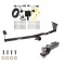 Tow Package For 11-13 KIA Sorento 4 Cyl. I4 Trailer Hitch w/ Wiring 2" Drop Mount 2" Ball 2" Receiver 