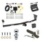 Ultimate Tow Package For 11-13 KIA Sorento Trailer Hitch w/ Wiring 2" Drop Mount Dual 2" and 1-7/8" Ball Lock Bracket Cover 2" Receiver 