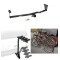 Trailer Hitch w/ 4 Bike Rack For 11-13 Kia Sorento 10-12 Hyundai Santa Fe Approved for Recreational & Offroad Use Carrier for Adult Woman or Child Bicycles Foldable