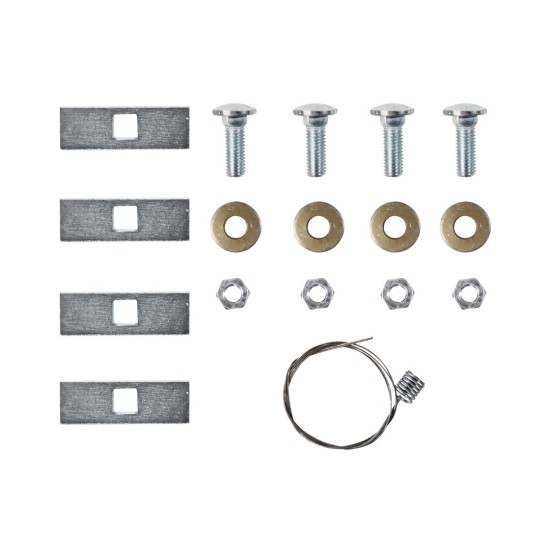 Trailer Tow Hitch Hardware Fastener Kit For 09-10 Ford Edge Sport 2" Receiver Class 3