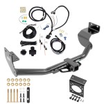 Trailer Hitch w/ 7-Way RV Wiring For 13-18 Hyundai Santa Fe Class 3 2" Receiver Sport w/Factory Tow Package (5 Passenger) 