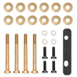 Trailer Tow Hitch Hardware Fastener Kit For 13-18 Hyundai Santa Fe Sport 5Passenger 14-15 Kia Sorento