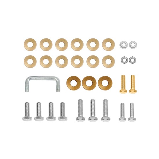 Trailer Tow Hitch Hardware Fastener Kit For 09-12 Infiniti FX35 09-13 FX50 14-17 QX70 2013 FX37 Receiver