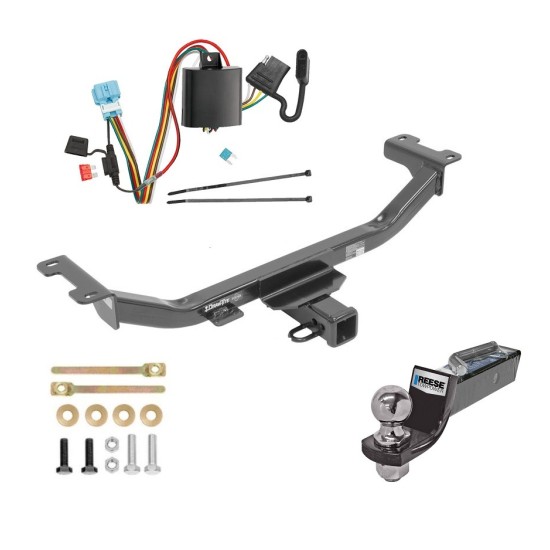 Tow Package For 10-12 Acura RDX Trailer Hitch w/ Wiring 2" Drop Mount 2" Ball 2" Receiver 