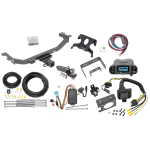 Trailer Hitch Tow Package Prodigy P3 Brake Control For 10-12 Acura RDX w/ 7-Way RV Wiring 2" Drop Mount 2" Ball Class 3 2" Receiver Draw-Tite Tekonsha