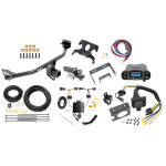 Trailer Hitch Tow Package Prodigy P3 Brake Control For 19-21 Hyundai Tucson Except Night Edition w/ 7-Way RV Wiring 2" Drop Mount 2" Ball Class 3 2" Receiver Draw-Tite Tekonsha