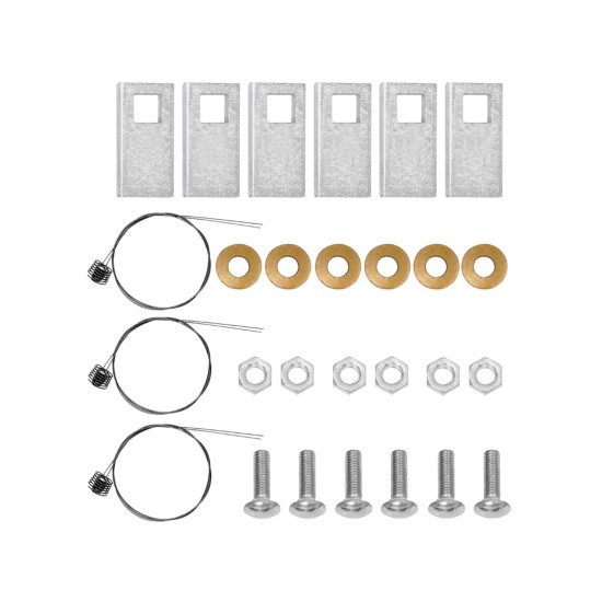 Trailer Tow Hitch Hardware Fastener Kit For 14-18 Subaru Forester All Styles Class 3 2" Towing Receiver